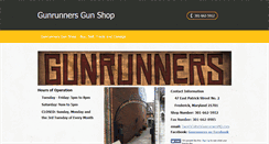Desktop Screenshot of gunrunnersmd.com